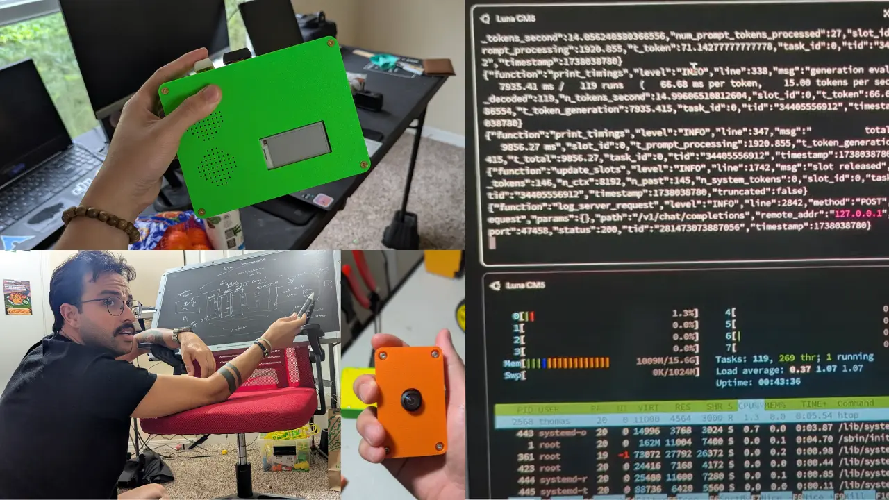 High-performance computing setup for AI inference